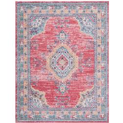 Safavieh Madison Reglind Oriental Orange, Blue 108x144"