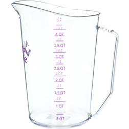 Cambro 400MCCW441-4 Qt Allergen Measuring Cup