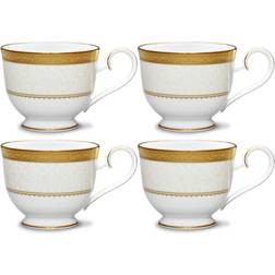 Noritake Odessa Gold Set of 4 Service For 4 Cup