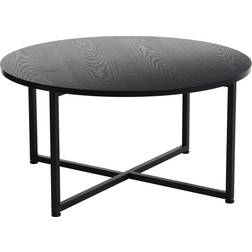 Household Essentials Black Oak Coffee Table