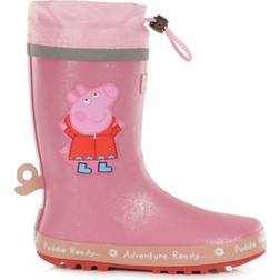 Regatta Peppa Pig Puddle Wellingtons - Pink