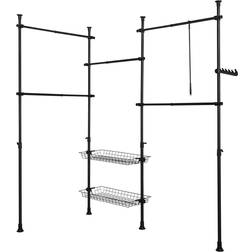 SoBuy KLS04-SCH, Adjustable Organiser Wardrobe