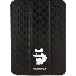 Karl Lagerfeld Folio Magnet Allover Saffiano Monogram Etui iPad 10.9 2022