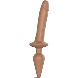 Strap-on-Me Dildo Plug-in Realistic L Caramel