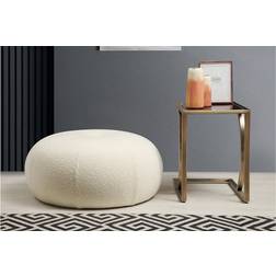 LOTO LIVING Rond Intérieur Bouclette Tina Pouf