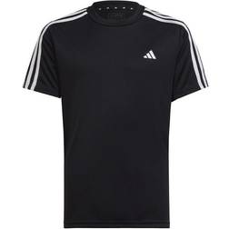 Adidas Train Essentials AEROREADY 3-Stripes Regular-Fit T-Shirt - Black, Unisex