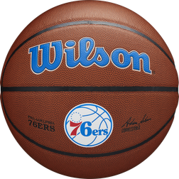 Wilson Balón Philadelphia 76ers NBA Team Alliance Marron