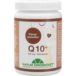 Natur Drogeriet Q10+ kapsler 100 mg 60 stk