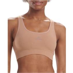 Adidas Scoop Lounge Bra - Toasted Almond