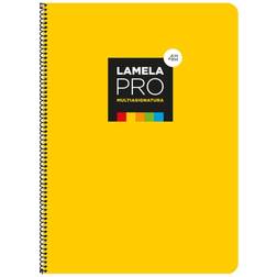 Lamela Yellow A4 Notebooks 5 Pack