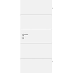 Pertura Borne Türblatt Fila 5 Weißlack Schiebetür S 0502-Y (x210cm)