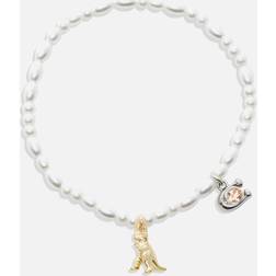 Coach Pearl Charms Gold-Plated Bracelet