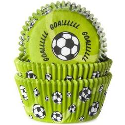 House of Marie Glotomania Cápsulas Cupcake Fútbol Ø 5 cm Alto 3 3 cm Molde para muffins