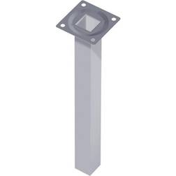Element System Piede Quadro Element System 25x25 H.800 mm Nero