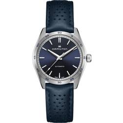 Hamilton Jazzmaster Performer Blue Leather Automatic