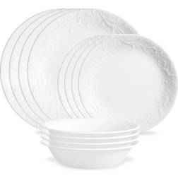 Corelle Dinnerware 12pc Set Bella Faenza Dinner Set