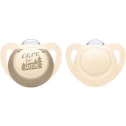 Nuk Nature Napp 2-pack 6-18 mån