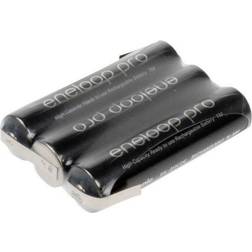 Panasonic Pack de piles rechargeables 3x LR3 (AAA) NiMH 137386 3.6 V 900 mAh