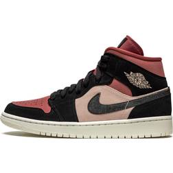 Wmns Air Jordan 1 Mid Canyon Rust - Red