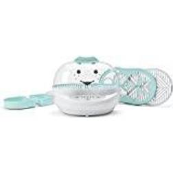 Nutribullet Baby Turbo ångkokare; ångkokare för barnmat, matprocessor för barnmat, babymatångare, enhet för desinficering och sterilisering; 420 watt; BSR08N