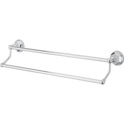 Kingston Brass Metropolitan 24-Inch Dual Towel Bar Polished C