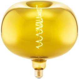 Eglo Big Size LED bulb E27 4W apple shape filament gold