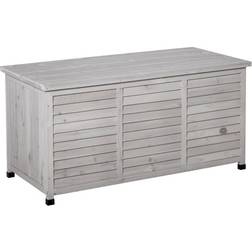 OutSunny Gartentruhe 127 cmLxBxH Geräteschrank Gartenschrank