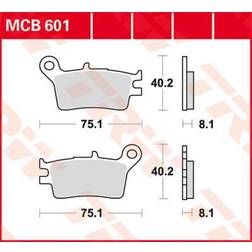 TRW Brake Pad Mcb601