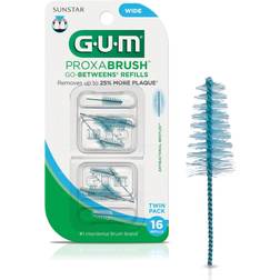 GUM Proxabrush Go-Betweens Interdental Brush Refills Count