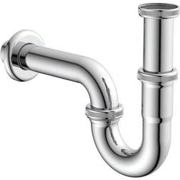 Kirchhoff Kirchhoff Röhrensiphon, Anschluss: 1 1/4" Edelstahl silberfarben