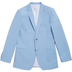 Calvin Klein Big Boys Stretch Performance Jacket Light Blue Light Blue