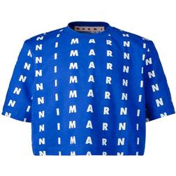 Marni T-Shirt Kids colour Gnawed Blue