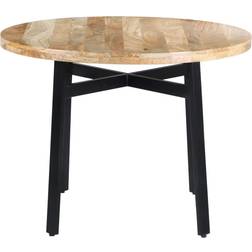 The Urban Port 39-Inch Round Mango Dining Table