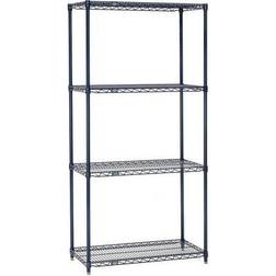 Nexel 5 Tier Wire Starter Unit Book Shelf