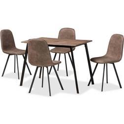 Baxton Studio Wholesale Interiors Dining Set 5