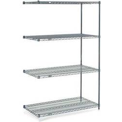 Nexel 5 Tier Wire Add-On Unit Shelving System