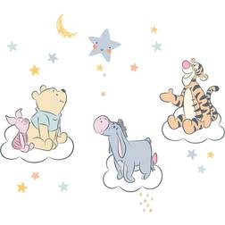 Lambs & Ivy Disney Baby Winnie the Pooh Hugs Piglet/Eeyore/Tigger Wall Decals