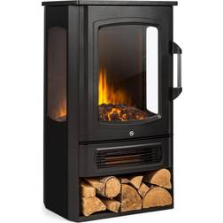 Klarstein Bormio Electric Stove Black 74.5cm