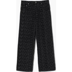 Marc Jacobs Monogram Jeans - Black