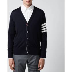 Thom Browne Men's Classic Merino Cardigan - Navy