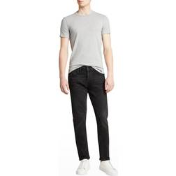 Tom Ford Cotton Blend Crewneck Tee - Grey