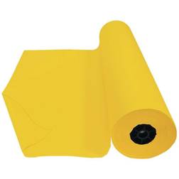 Colorations Dual Surface Paper Roll Yellow 36\ x 1000