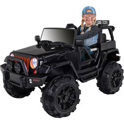 ACTIONBIKES MOTORS Kinder-Elektroauto Offroad Jeep Adventure 2x 35 Watt Schwarz