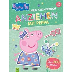 Peppa Pig Mein Stickerbuch Anziehen mit Peppa