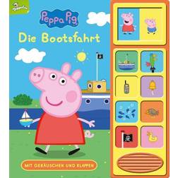 Peppa Pig Lustige Musik Soundbuch Pappbilderbuch mit 7 lustigen Geräuschen Peppa Wutz: