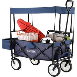 Deuba Trolley Dark Blue with Removable Roof