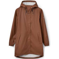 Kopenhaken Bossy PU Rain jacket W - Dark Camel