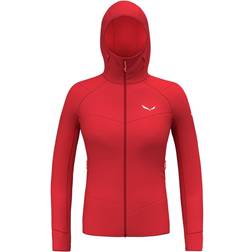 Salewa Agner Polarlite Giacca Con Cappuccio Donna - Rosso