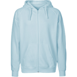 Neutral Men's Zip Hoodie - Baby Blue