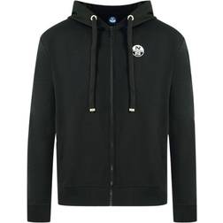 North Sails Men's Logo Zip Hoodie - Black